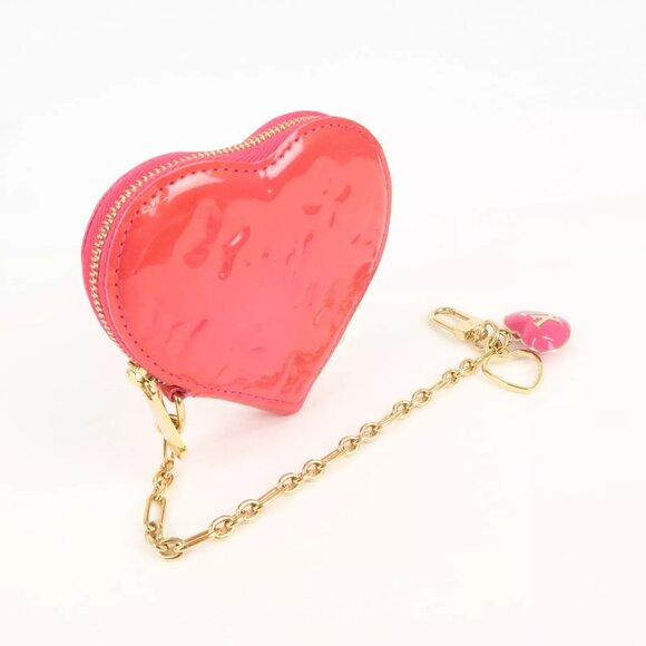 Louis Vuitton Monogram Vernis Porte Monnaie Coeur Coin Case - Picture 4 of 16